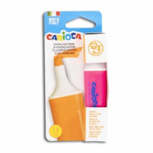 Resaltador Neon Rosado CARIOCA Unidad