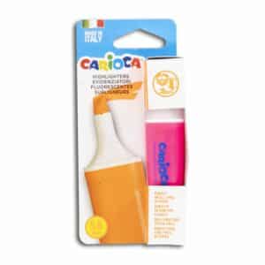 Resaltador Neon Rosado CARIOCA Unidad