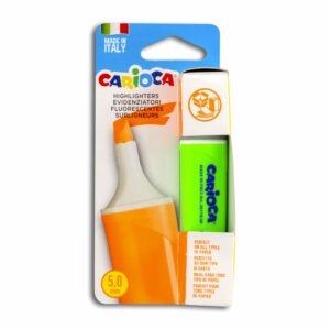 Resaltador Neon Verde CARIOCA Unidad