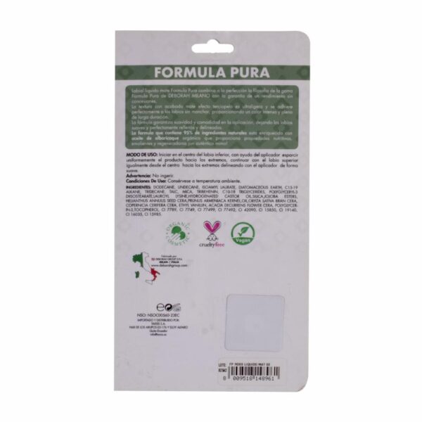 Labial Líquido Mate Fp Ross 02 DEBORAH 8 Ml - Imagen 2