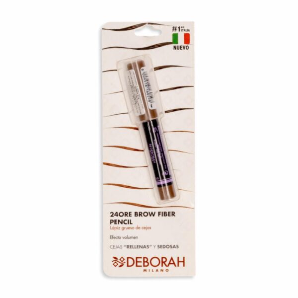 Lápiz De Cejas 24 Ore Brow Fiber 01 DEBORAH 1,50 G