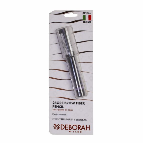 Lápiz De Cejas 24 Ore Brow Fiber 03 DEBORAH 1,50 G
