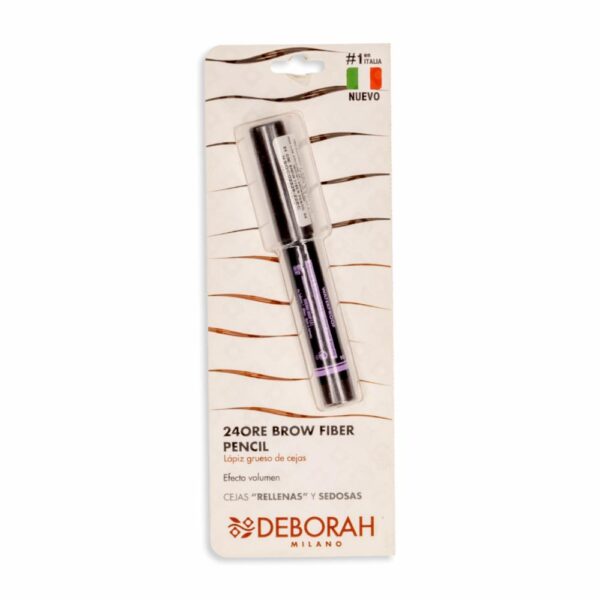 Lápiz De Cejas 24 Ore Brow Fiber 04 DEBORAH 1,50 G
