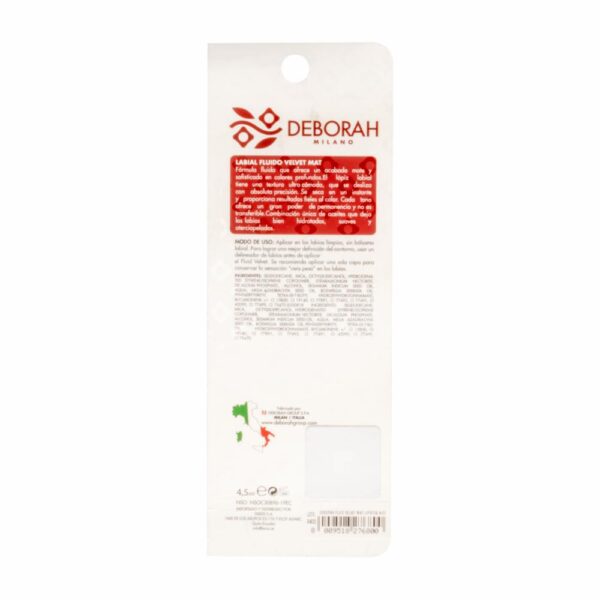 Labial Matte N 1 DEBORAH Unidad - Imagen 2