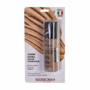 Base De Maquillaje 24 Ore Extra Cover Found Apricot DEBORAH 30 Ml