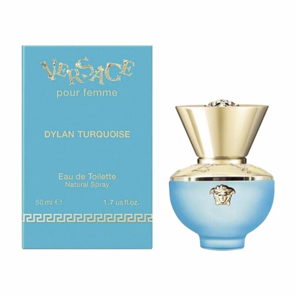 Fragancia Para Dama Dylan Turquoise VERSACE EDT 50 Ml - Imagen 3