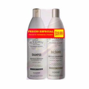 Shampoo + Acondicionador Glorious IL SALONE Pack X2 500 Ml