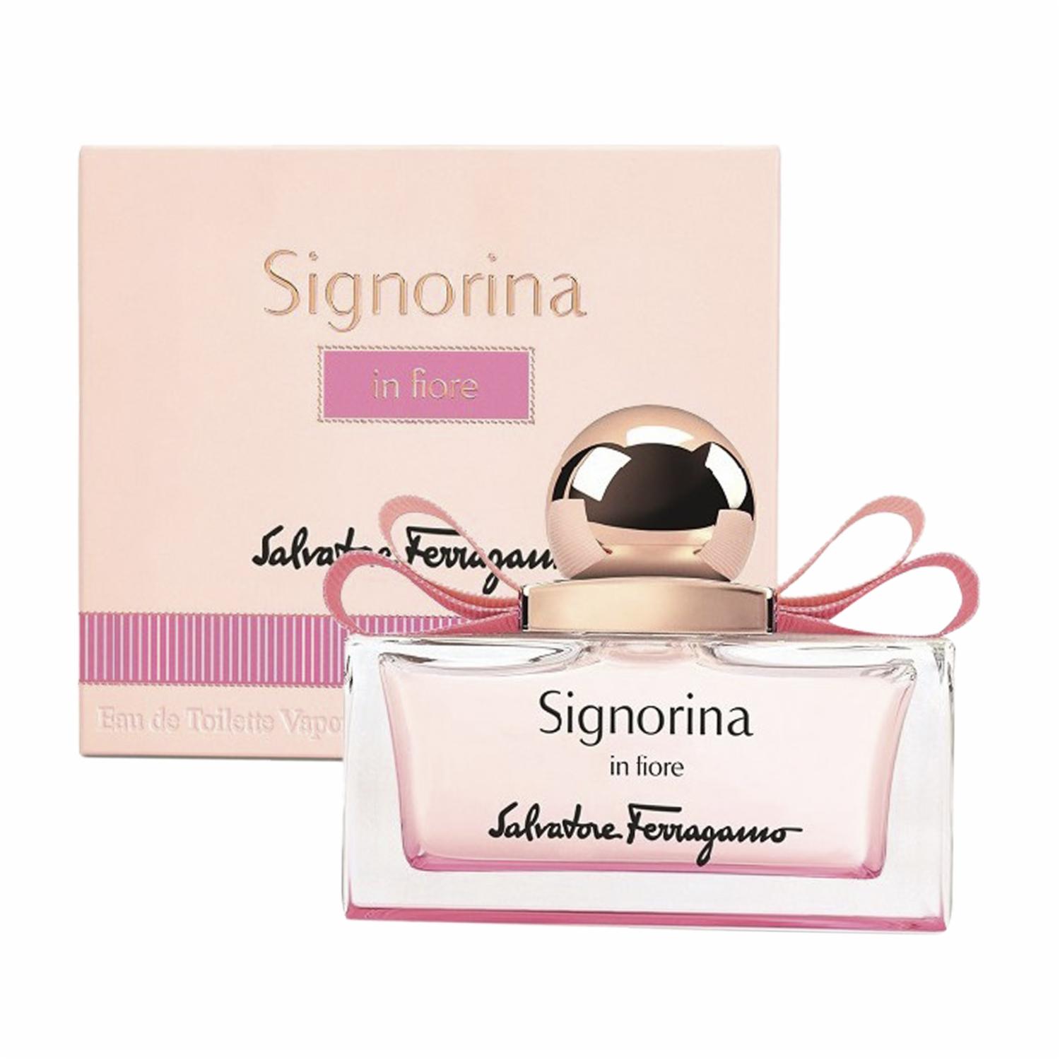 Fragancia Para Dama Signorina In Fiore SALVATORE FERRAGAMO EDT 100 Ml