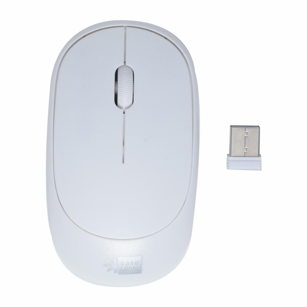 Mouse 2.4 GHZ Blanco CASE LOGIC Wireless - Imagen 2