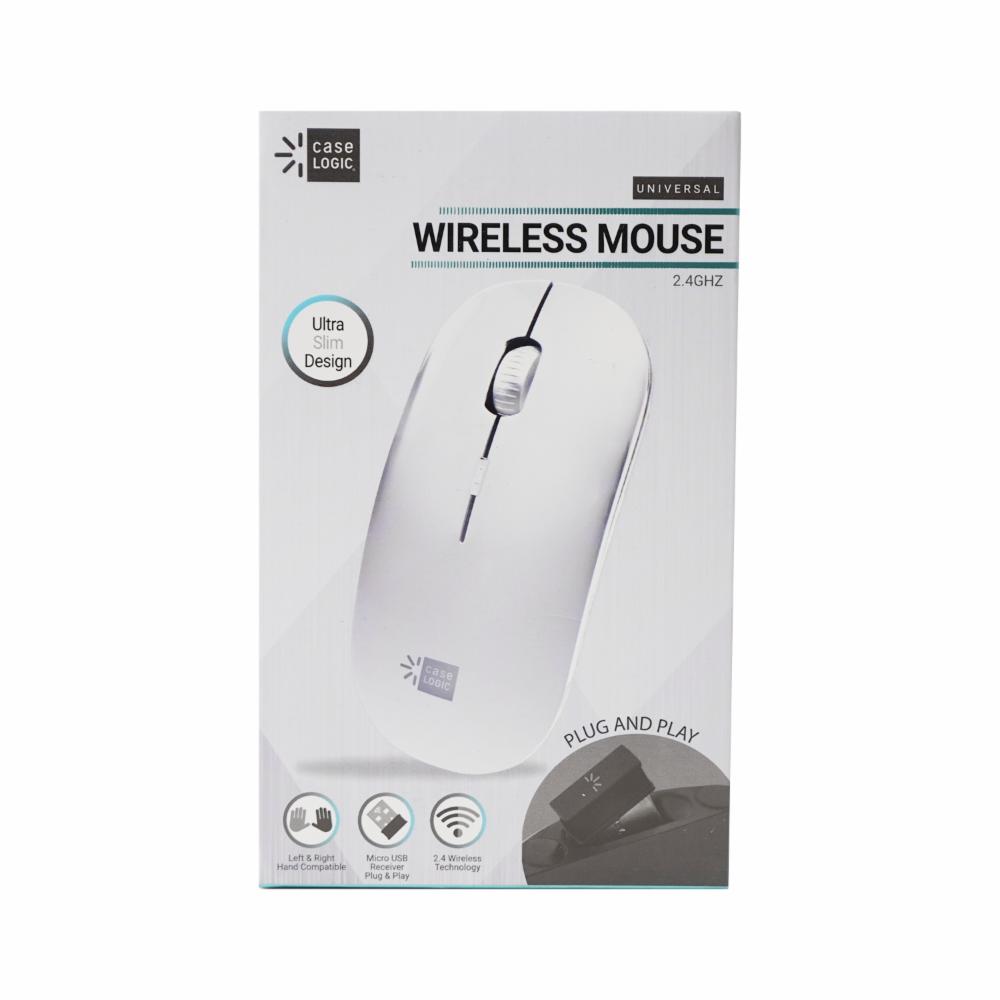 Mouse 2.4 GHZ Blanco CASE LOGIC Wireless - Imagen 3