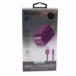 Cargador De Pared BYTECH Con Cable