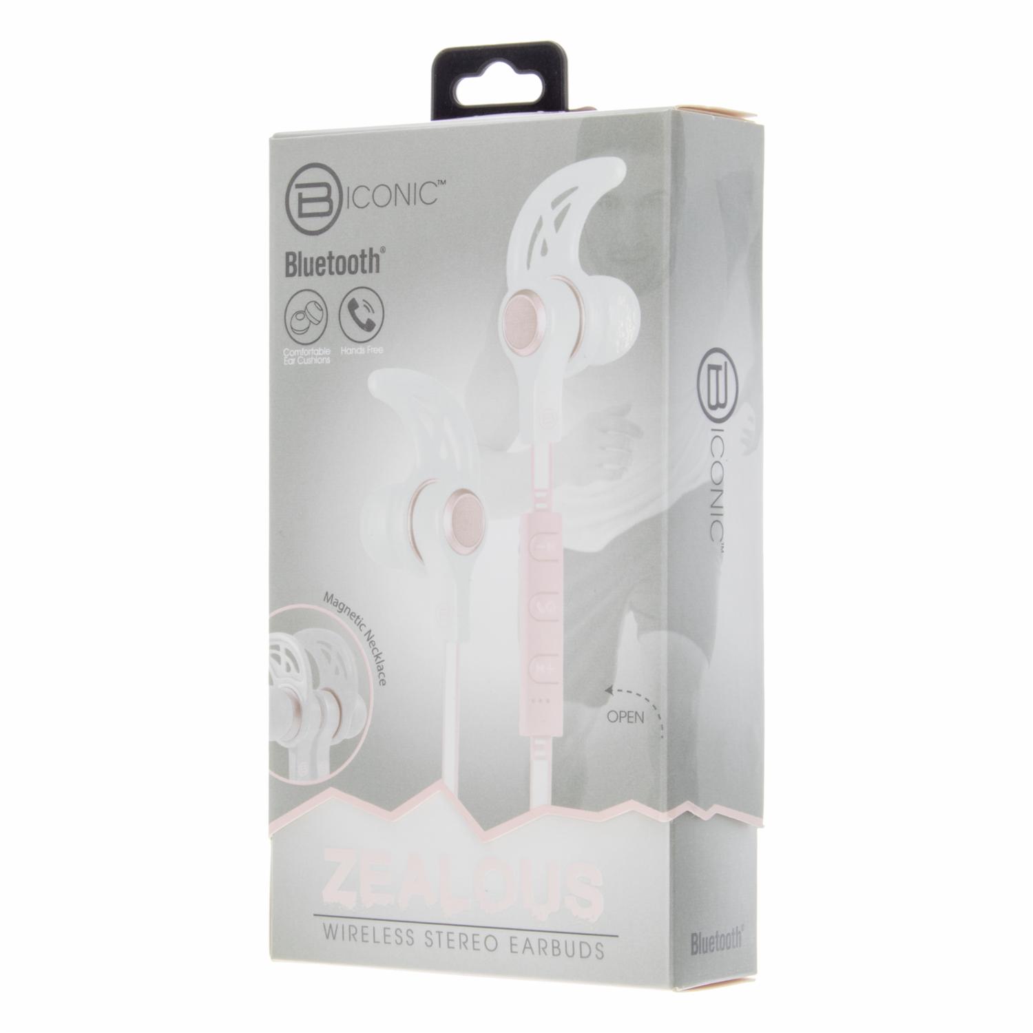 Audífonos Zealous BC-AU-BE-106-GD BICONIC Bluetooth - Imagen 2