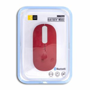 Mouse Recargable Rojo BYTECH Bluetooth