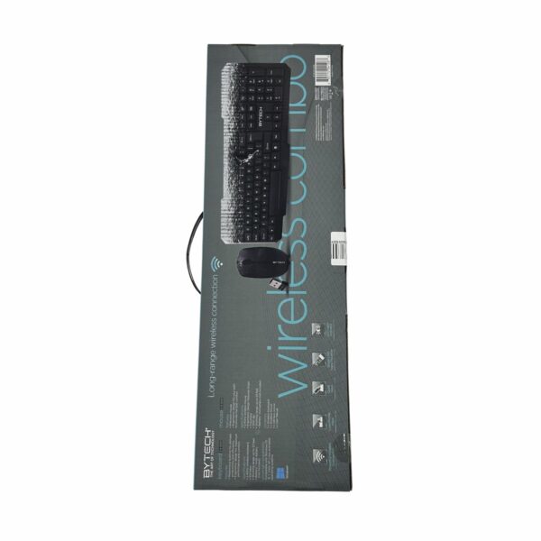 Mouse Y Teclado 2.4 G Negro BYTECH Wireless - Imagen 2