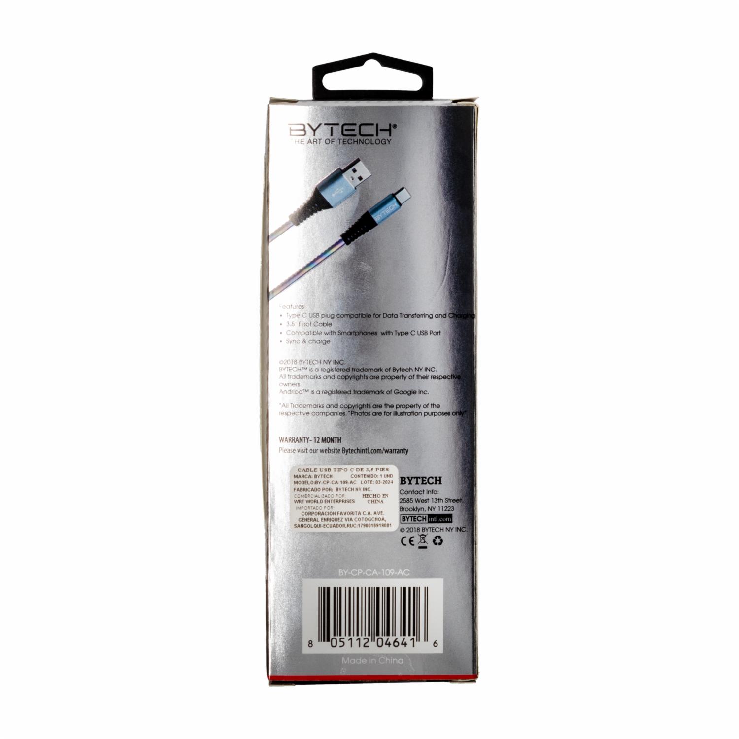 Cable Tipo C Plano CASE LOGIC 3.5 Ft - Imagen 2