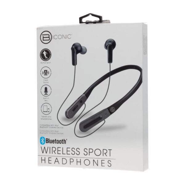 Audífonos Sport BC-AU-BO-905-BK BICONIC Bluetooth