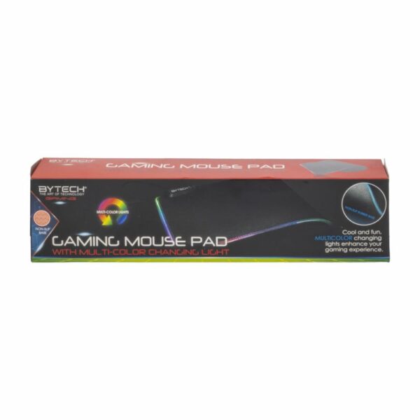 Mouse Pad Gamer Con Luz RGB En Bordes BYTECH Unidad - Imagen 2