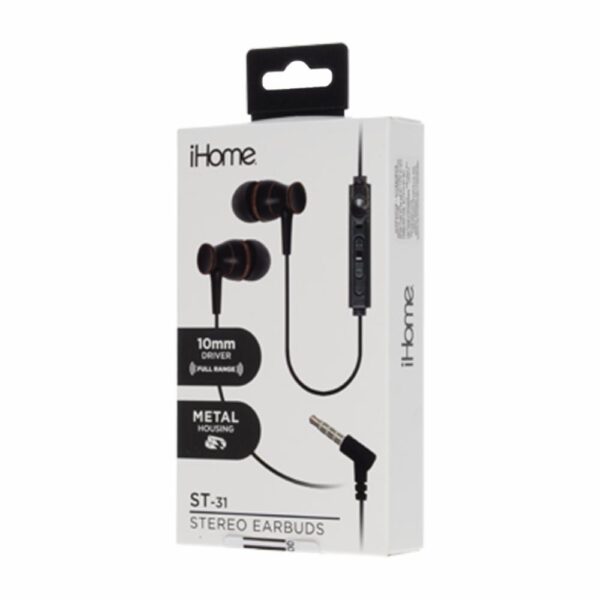 Audífonos Sport HM-AU-EB-200-AC IHOME Con Cable - Imagen 2