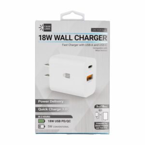 Cargador De Pared USB Tipo C Blanco BYTECH 18 W