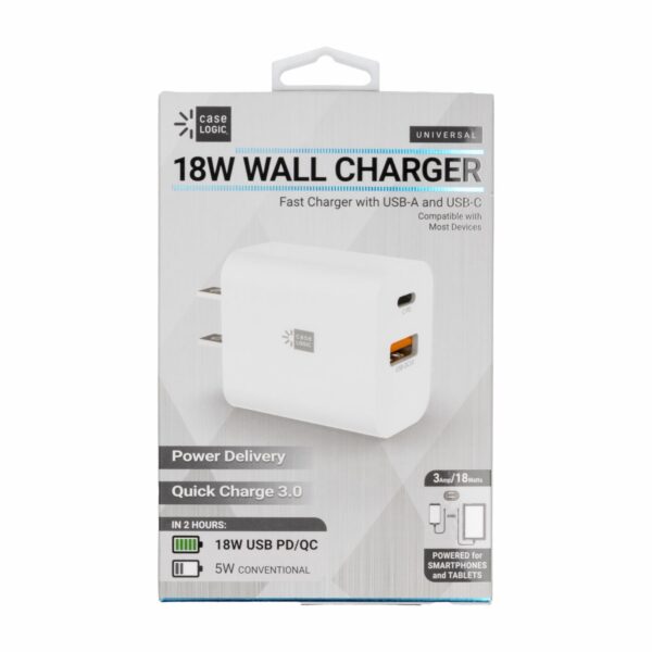 Cargador De Pared USB Tipo C Blanco BYTECH 18 W