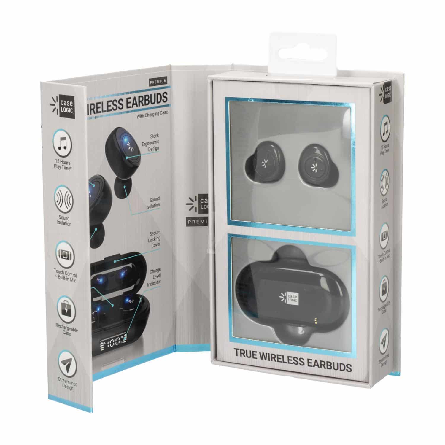 Audífonos CL-AU-BE-115-BK CASE LOGIC Bluetooth - Imagen 2