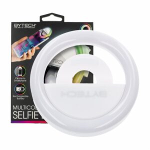 Mini Aro De Luz Led Para Selfies Multicolor BYTECH Inalámbrica