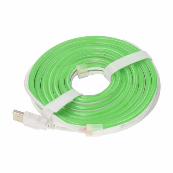Tira De Luces Neón Verde Conexión USB BYTECH 182 Cm - Imagen 3
