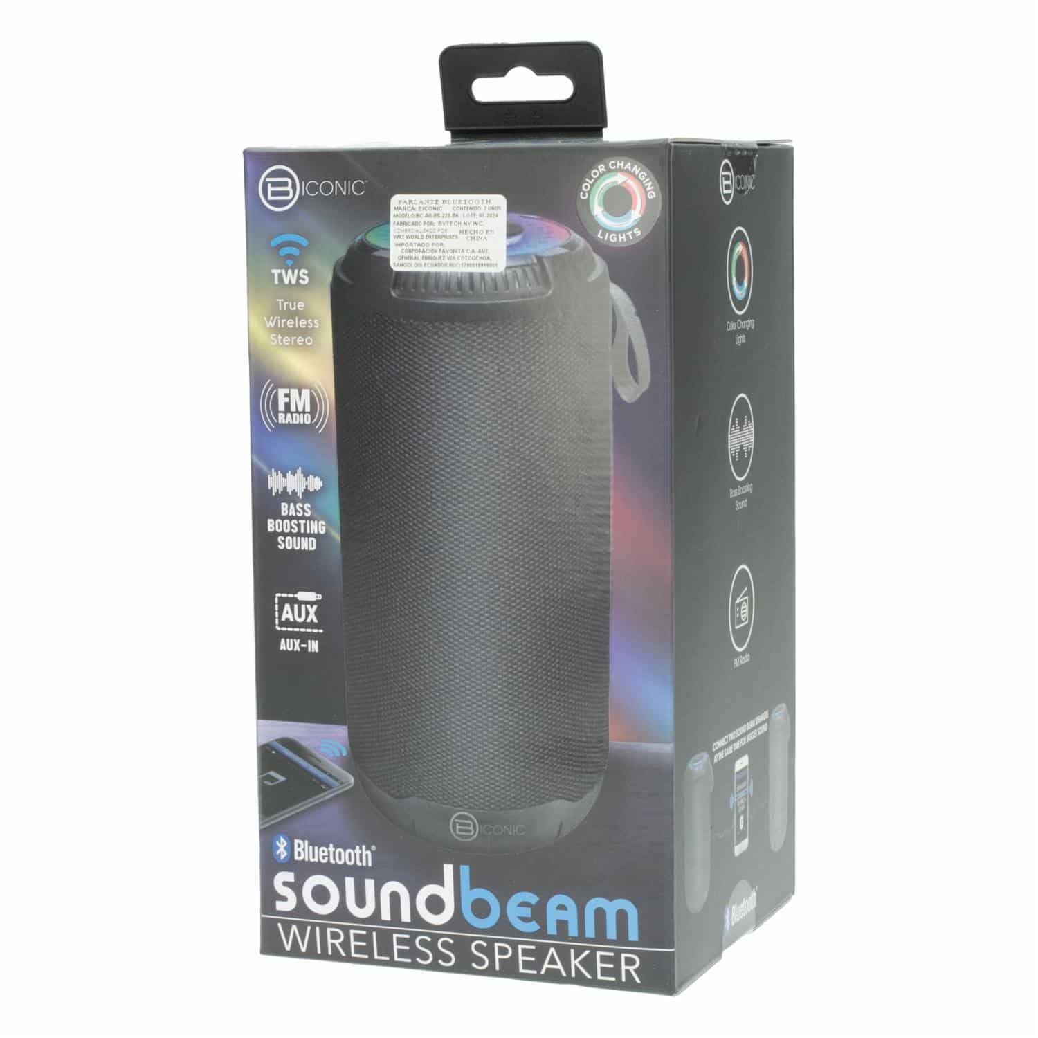 Parlante BC-AU-BS-223-BK BYTECH Negro - Imagen 4