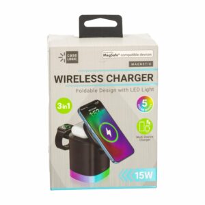 Cargador 3 En 1 Led BYTECH Wireless