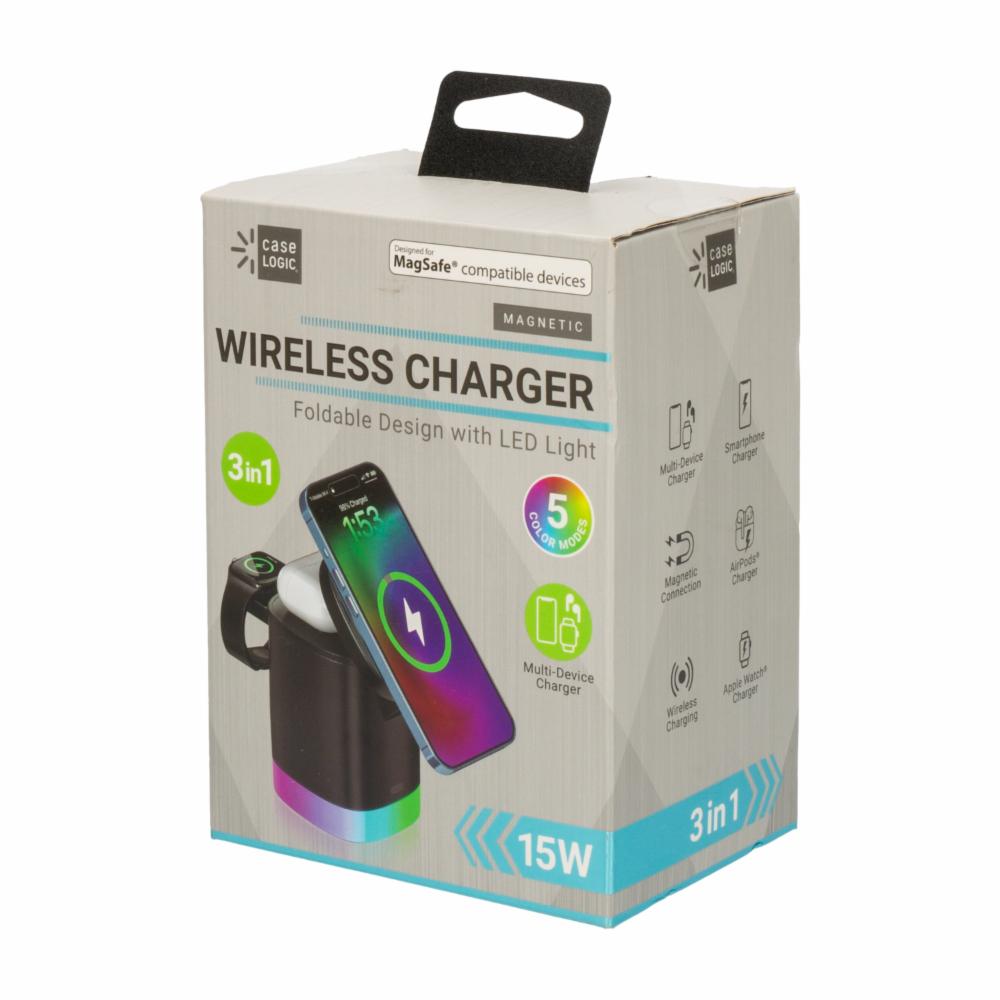 Cargador 3 En 1 Led BYTECH Wireless - Imagen 2