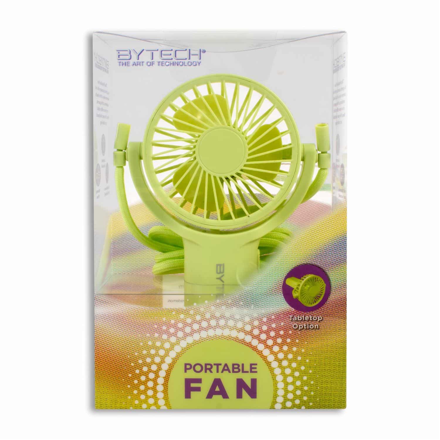 Ventilador De Mano Portable BYTECH BY-MC-FN-102-AC - Imagen 2