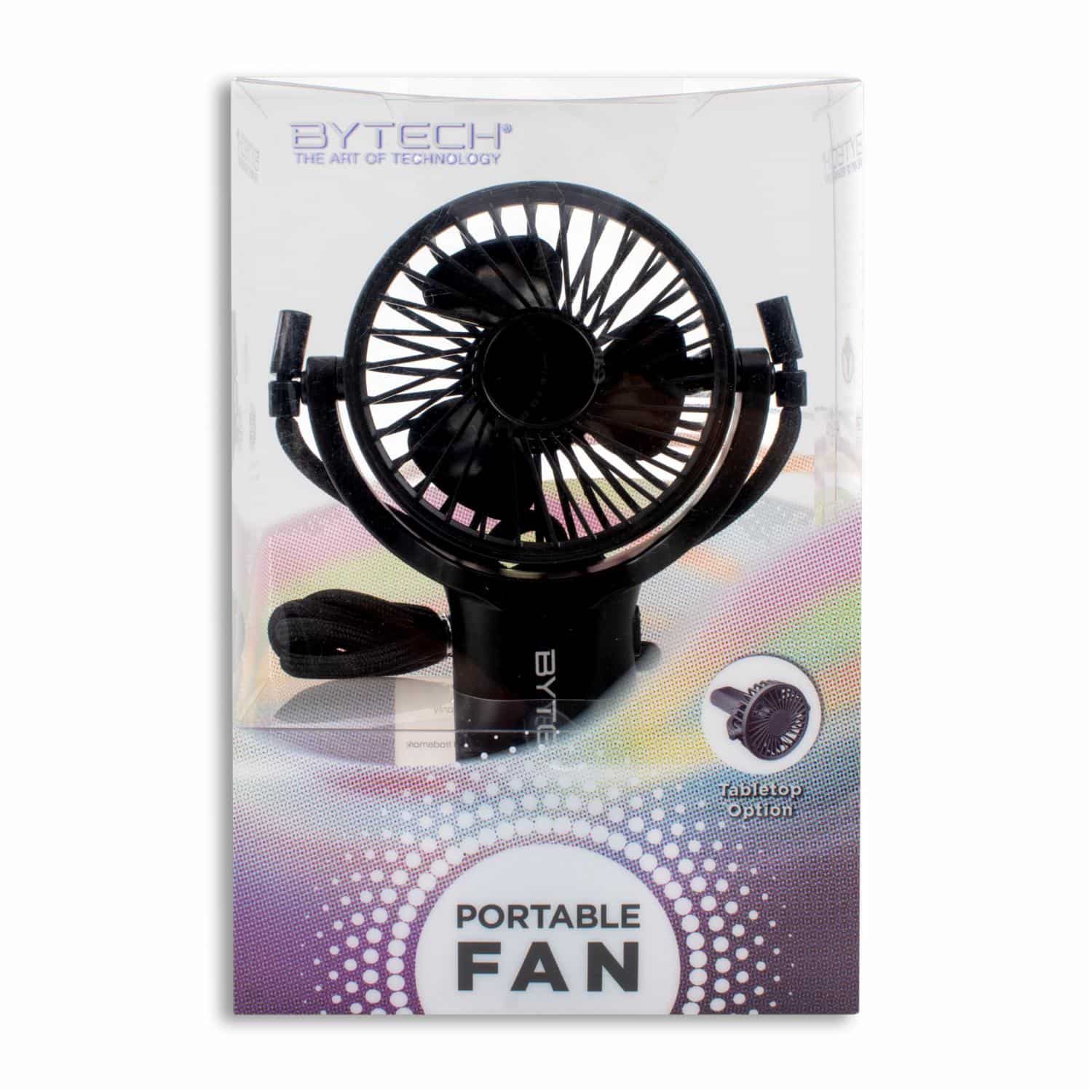 Ventilador De Mano Portable BYTECH BY-MC-FN-102-AC - Imagen 4