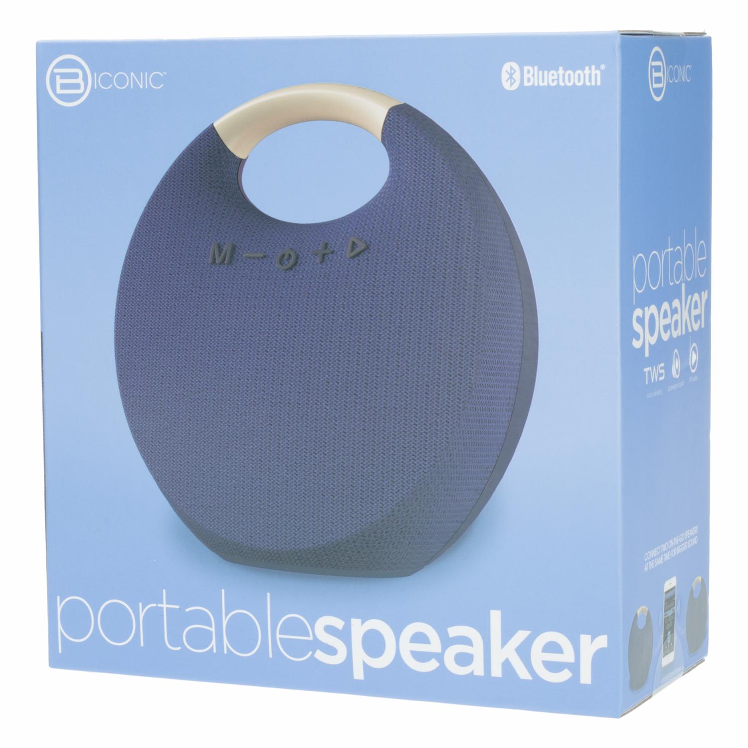 Parlante Portátil BC-AU-BS-255-NV BICONIC Azul - Imagen 4