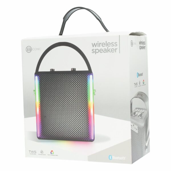Parlante Luces BC-AU-BS-261-BK BYTECH Negro