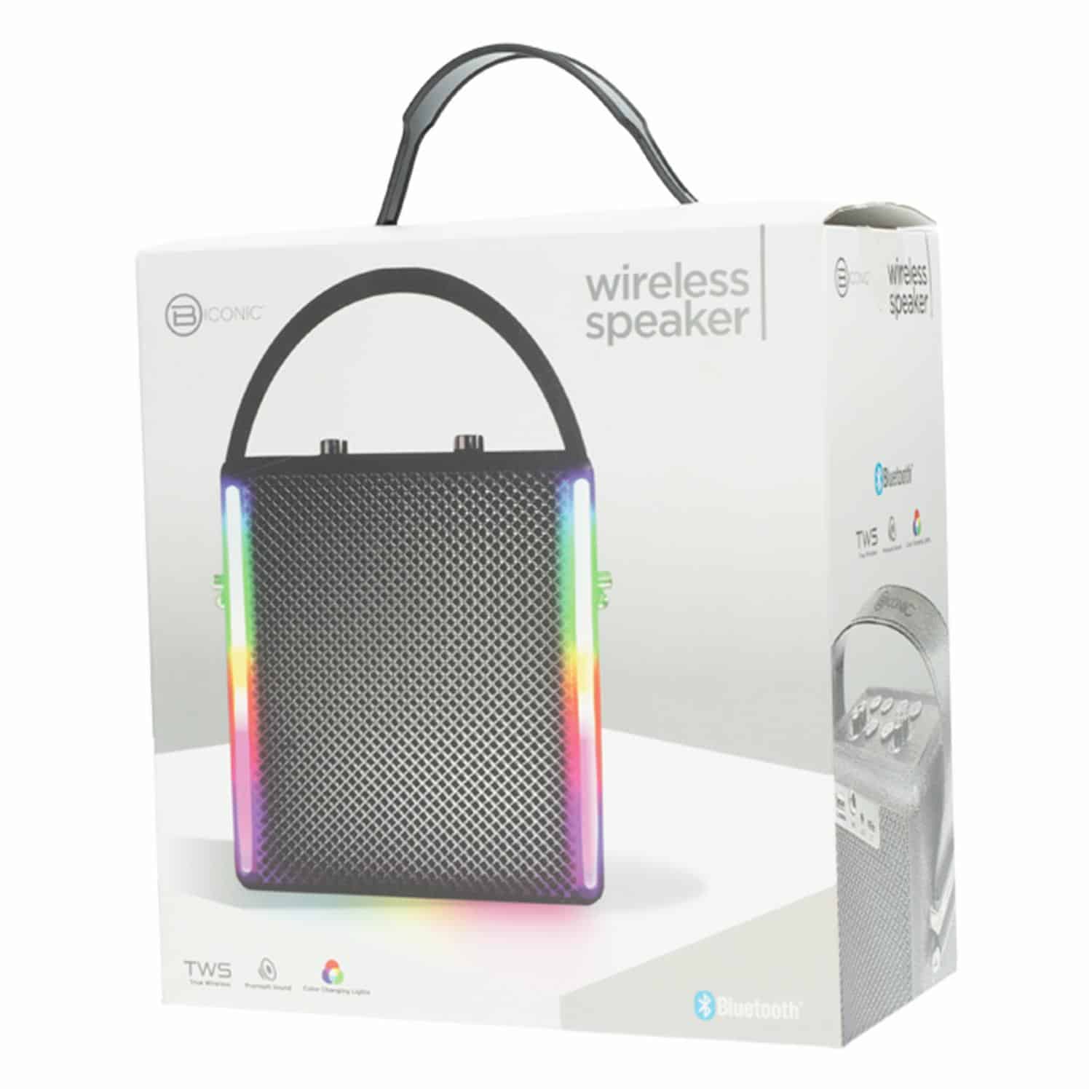 Parlante Luces BC-AU-BS-261-BK BYTECH Negro - Imagen 5