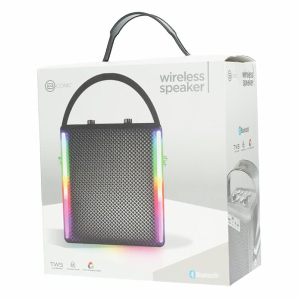 Parlante Luces BC-AU-BS-261-BK BYTECH Negro