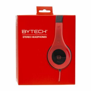 Audífonos Estilo DJ BY-AU-OH-104-RD BYTECH Con Cable
