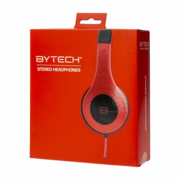 Audífonos Estilo DJ BY-AU-OH-104-RD BYTECH Con Cable - Imagen 2