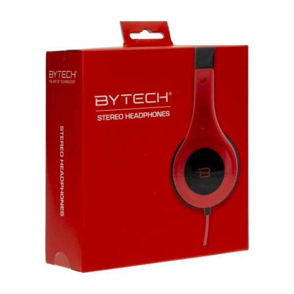Audífonos Estilo DJ BY-AU-OH-104-RD BYTECH Con Cable - Imagen 3