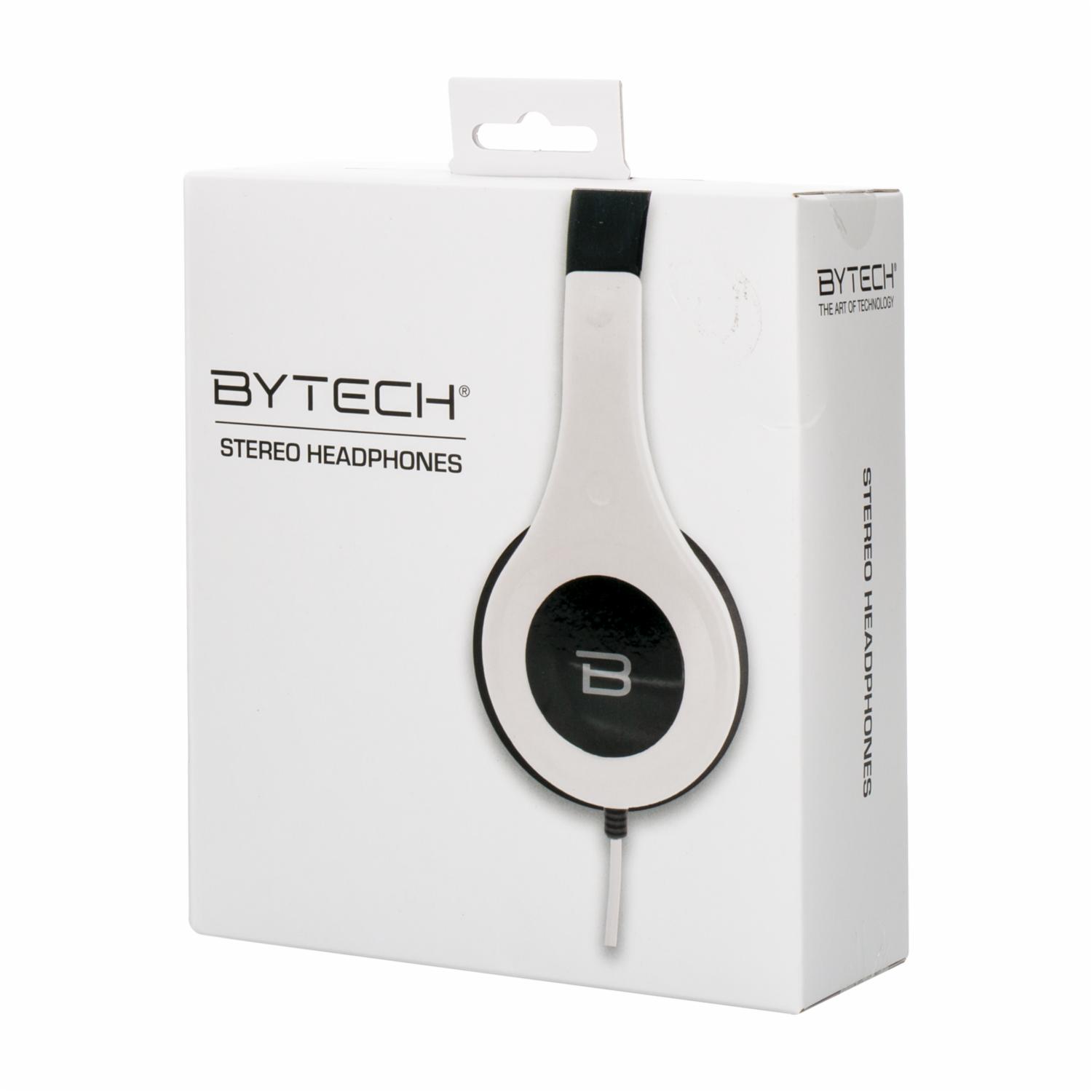 Audífonos Estilo DJ BY-AU-OH-104-WT BYTECH Con Cable