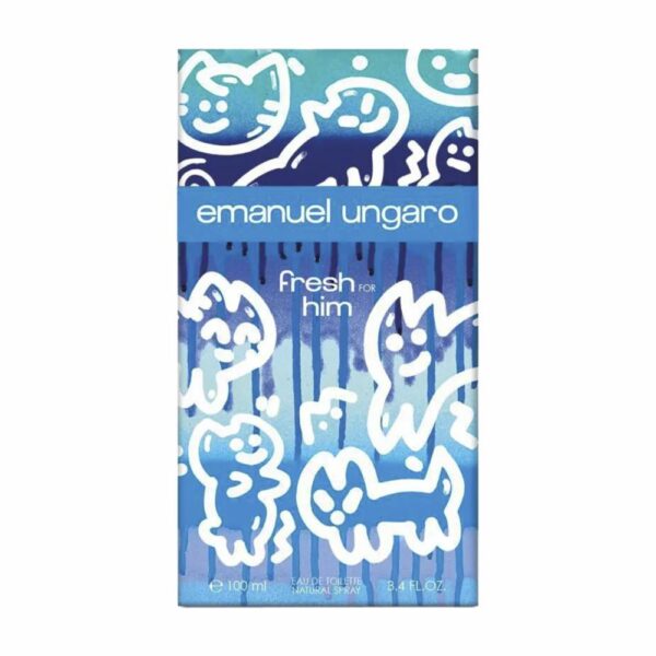 Fragancia Para Caballero Fresh UNGARO EDP 100 Ml - Imagen 3