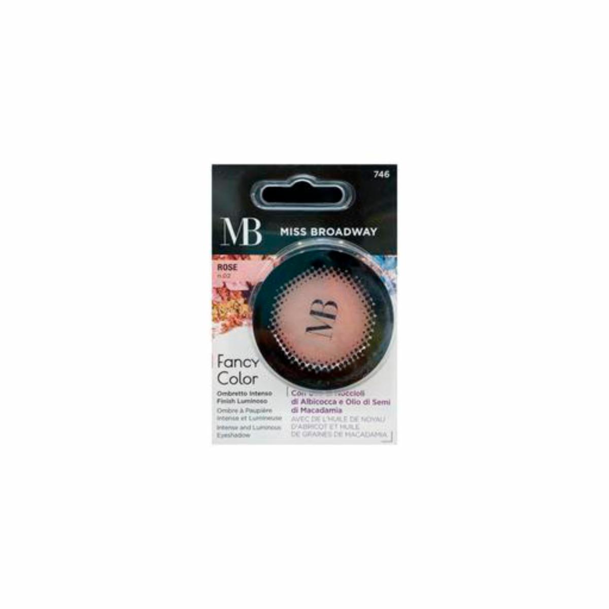 Sombra De Ojos Fancy Color Rose MISS BROADWAY 2 X 2.50 Gr