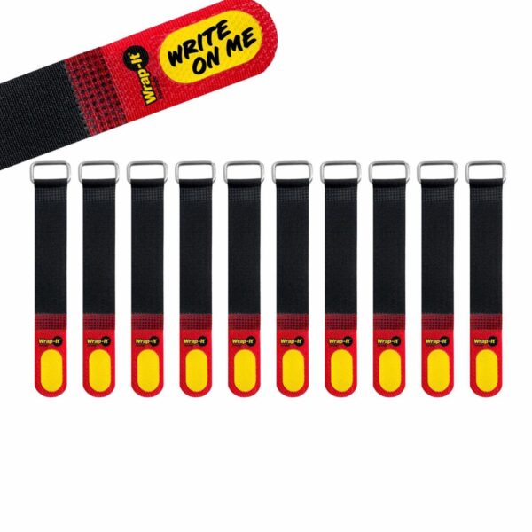 Cinta Amarracables Mediana x10 WRAP IT 1x 10 Unidas - Imagen 2