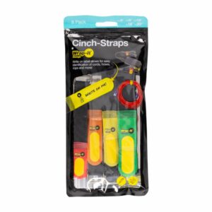 Cinta Amarracable Multicolores WRAP IT 1X8 Unidades