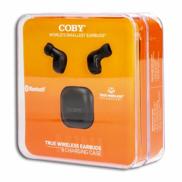 Mini Audífonos CETW536BK COBY Bluetooth - Imagen 4