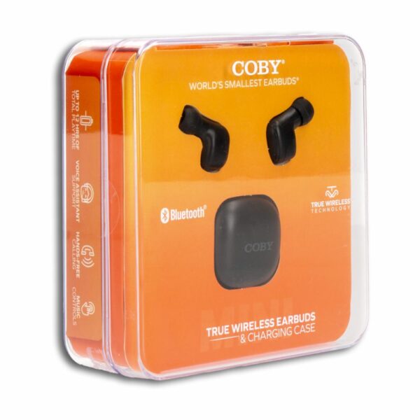 Mini Audífonos CETW536BK COBY Bluetooth - Imagen 5