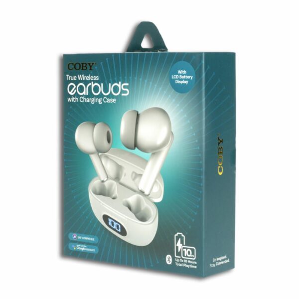 Audífonos Indicador LCD CETW526WH COBY Wireless
