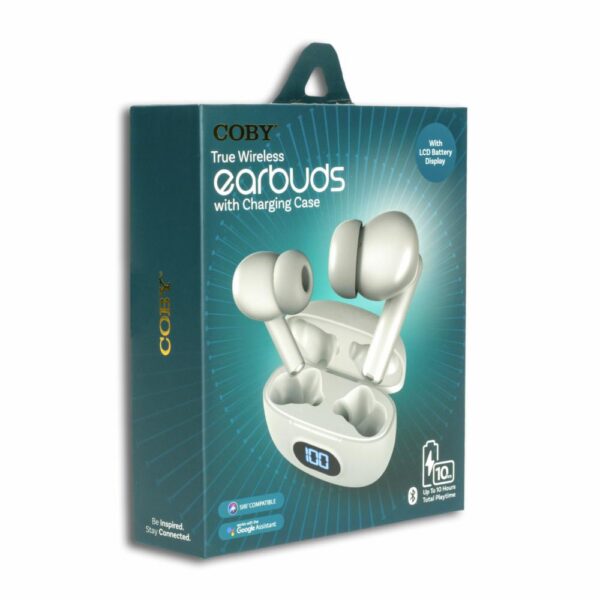 Audífonos Indicador LCD CETW526WH COBY Wireless - Imagen 2