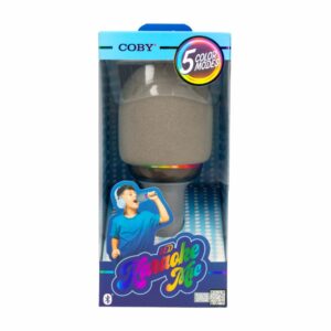 Micrófono Karaoke Con Audífonos COBY Bluetooth