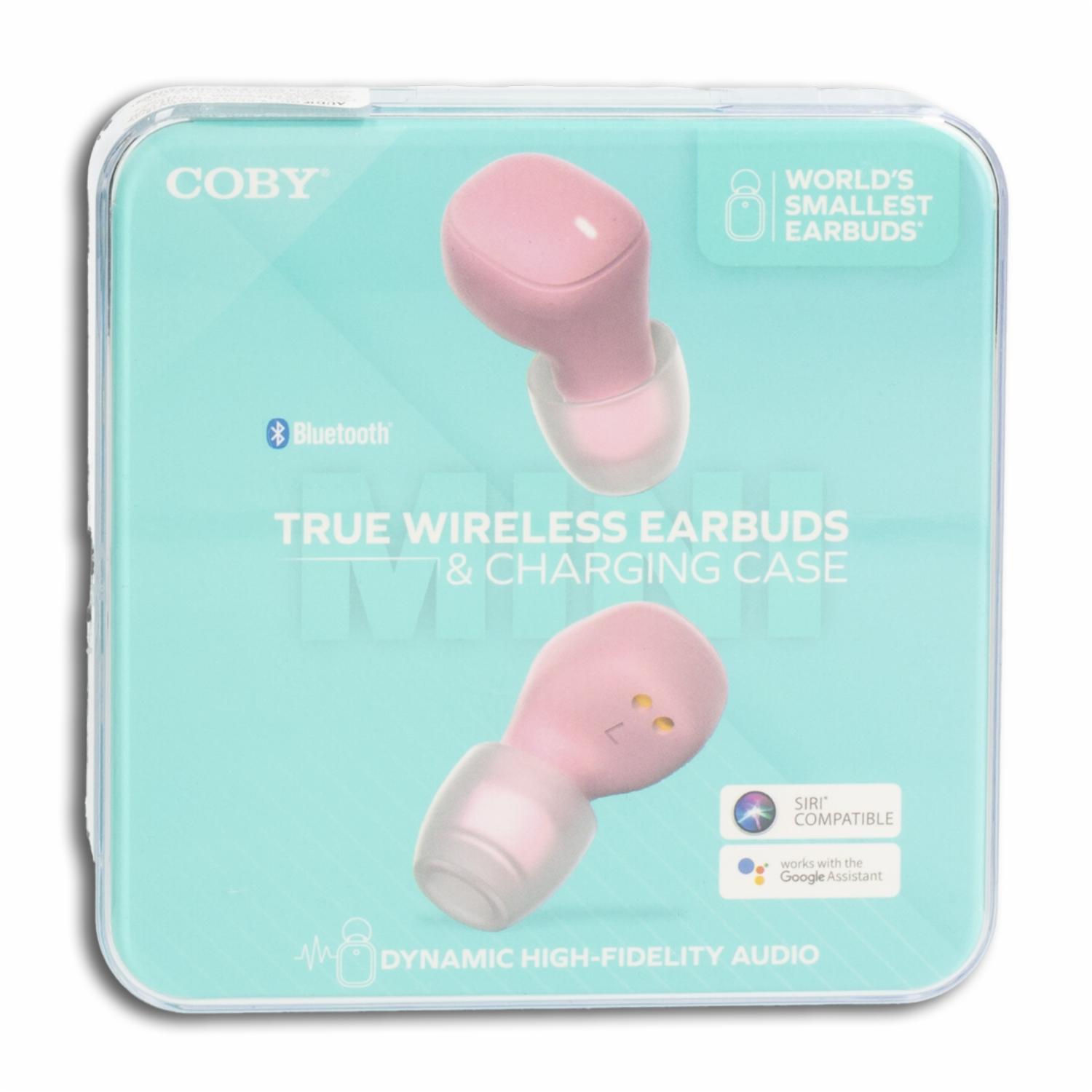 Mini Audífonos CETW536PK COBY Bluetooth - Imagen 2